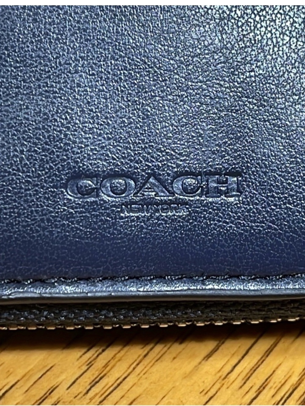 Coach Trifold Ditsy Star Wallet - Picture 8 of 8